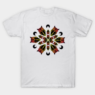 Flame Owl Mandala T-Shirt